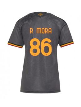 Ženski Nogometna dresi replika AS Roma Rodrigo Mora #86 Tretji 2026-27 Kratek rokav Ženski Nogometna dresi replika AS Roma Rodrigo Mora #86 Tretji 2026-27 Kratek rokav